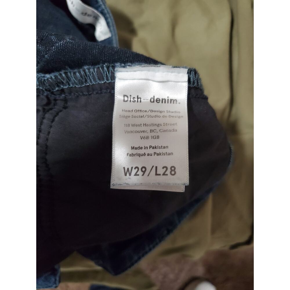 Dish Denim Women’s Skinny Jeans W29 L28 Blue Stretch Mid Rise - Picture 2 of 12